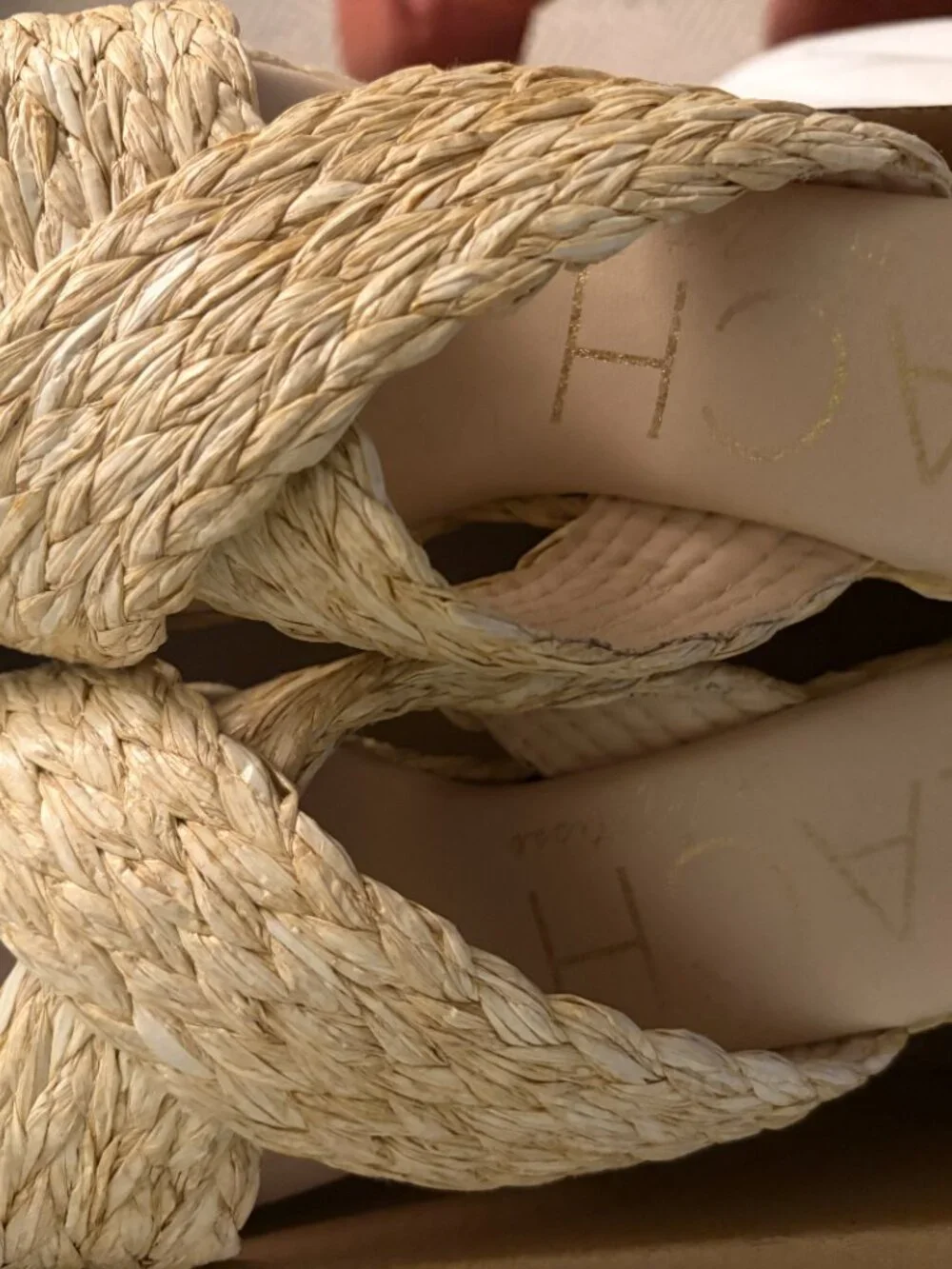 Matisse Natural Bondi Wedge Heels - 9